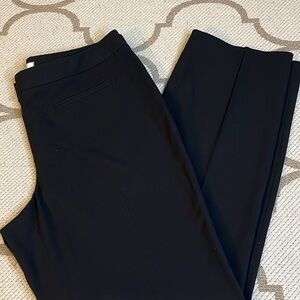 DKNYC black straight leg trouser pants
